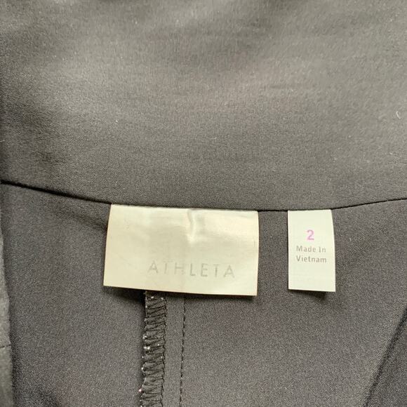 Athleta Skort Womens 2 Black All Day Semi Fitted Mid Rise Performance Quick Dry - Picture 5 of 13